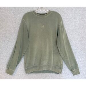 Random Golf Club Sweatshirt Mens Small Olive Green Crewneck RGC Logo Pullover
